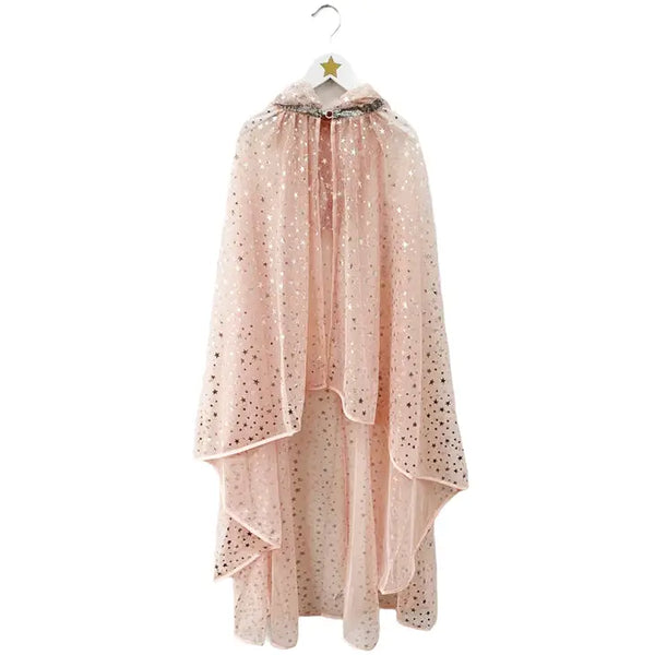 Ratatam Pink Fairy Cloak With Silver Stars