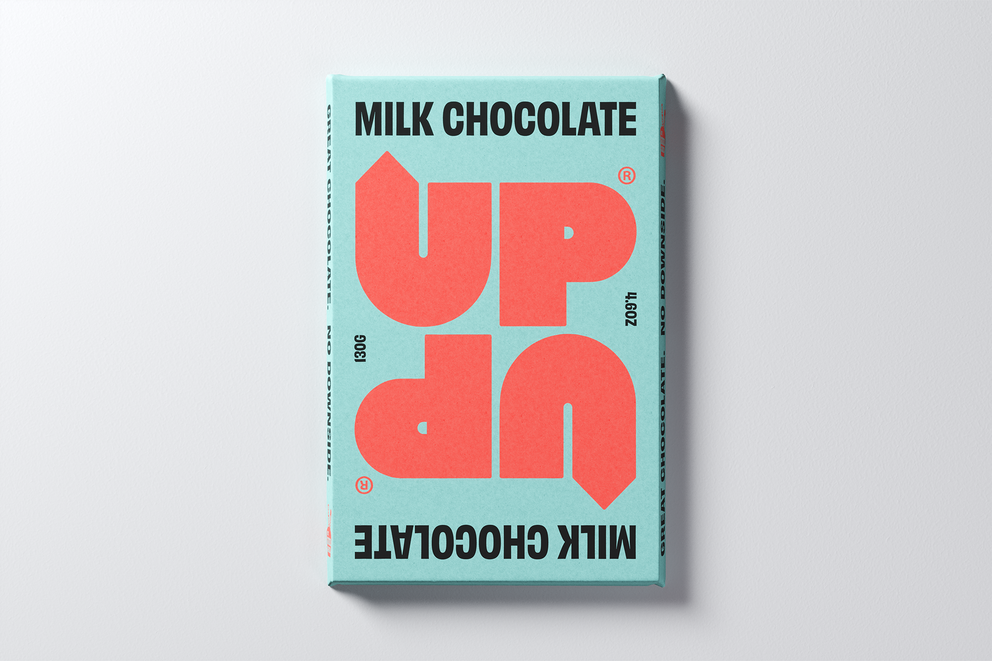 UP-UP Chocolate 130g Original Milk Chocolate Bar 