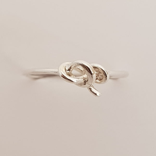 Nikki Stark Jewellery Silver Knot Ring