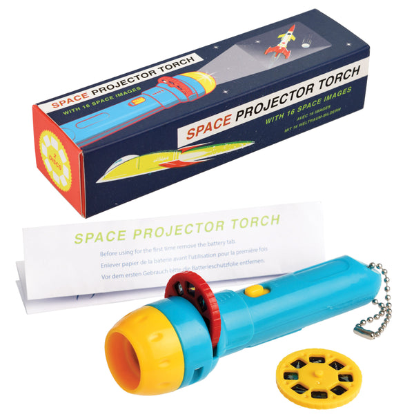 Rex London Torch Projector Space Age Batteries Included