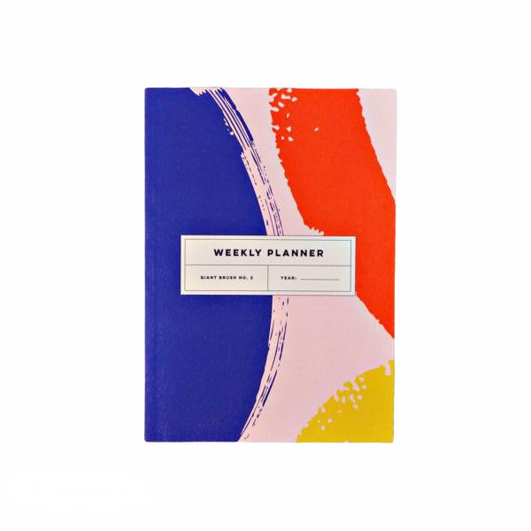 The Completist Weekly Planner Book Giant Brush Stroke