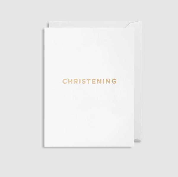 Lagom Christening Card