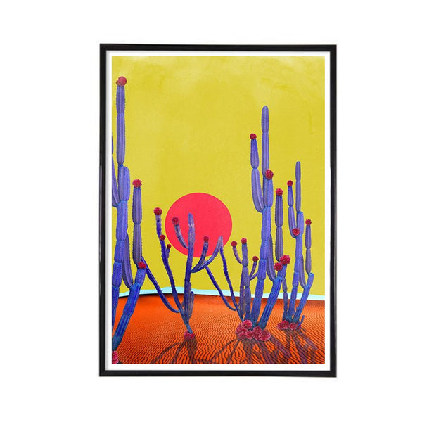 Nadia Attura Cactus Sunset Limited Edition Fine Art Print