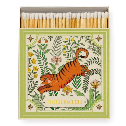 Archivist Boxed Matches Arianes Green Tiger