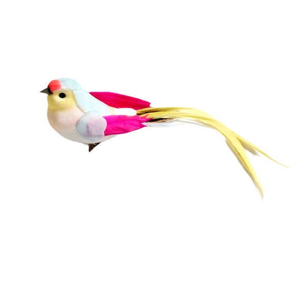 Petra Boase Artificial Bird Decoration Clip On Yellow Tail