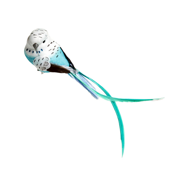 Petra Boase Artificial Bird Decoration Clip On Blue Budgie