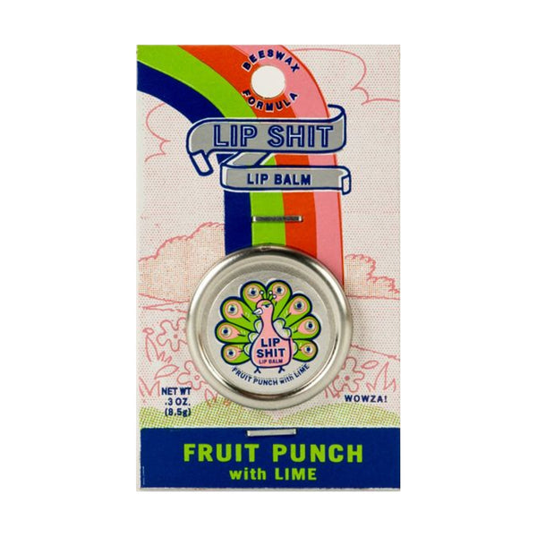 Blue Q Lip Balm Beeswax Fruit Punch