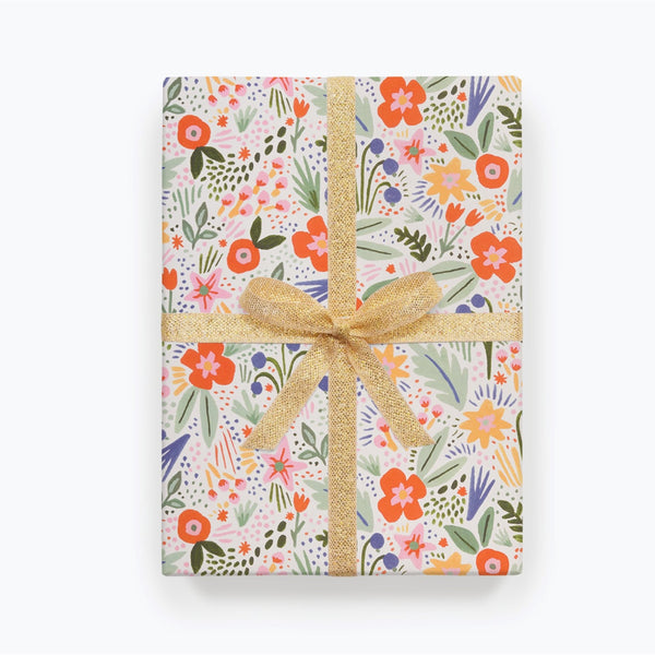 Rifle Paper Co. Wrapping Paper 3 Sheets Fiesta