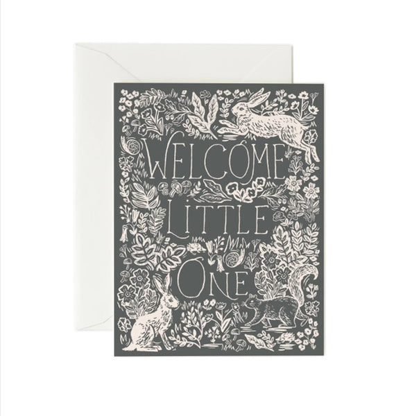 Rifle Paper Co. New Baby Card Fable