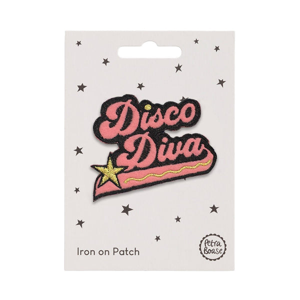 Petra Boase Patch Iron On Disco Diva