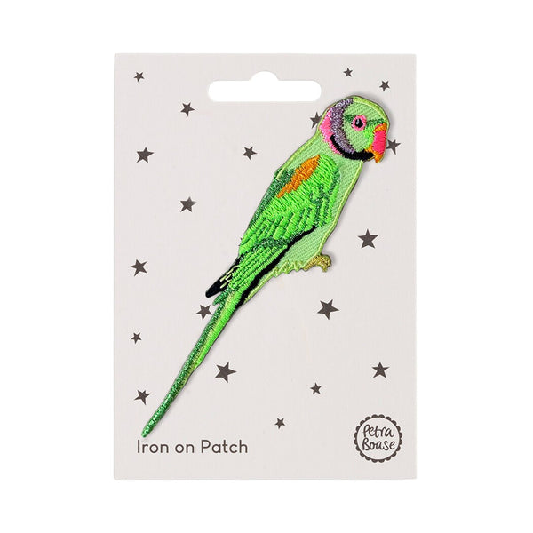 Petra Boase Patch Iron On Parrot