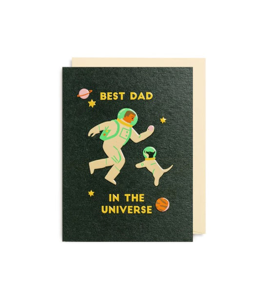 Lagom Fathers Day Card Universe