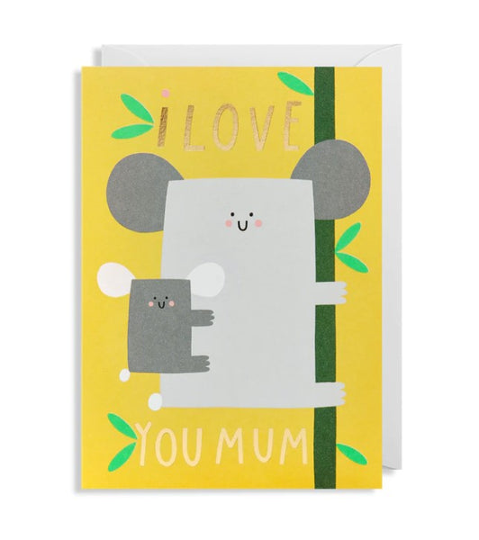 Lagom Mothers Day Card Koala