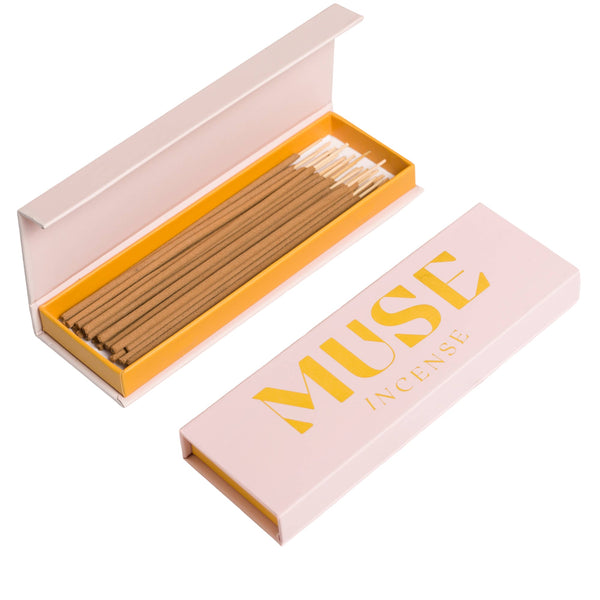 MUSE INCENSE Incense Sticks Boxed Natural Sandalwood