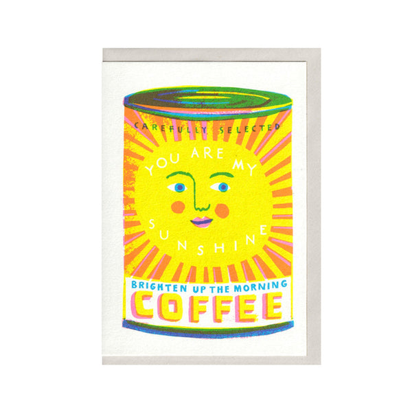 The Printed Peanut Card You Are My Sunshine Coffee