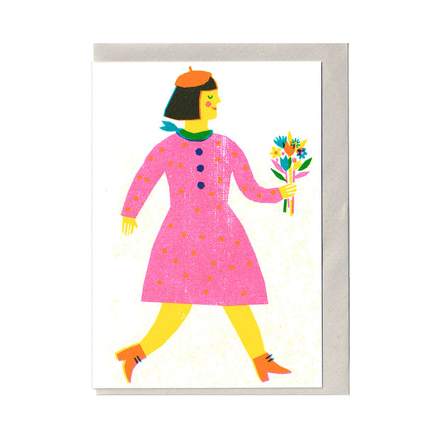 The Printed Peanut Card Gift Girl