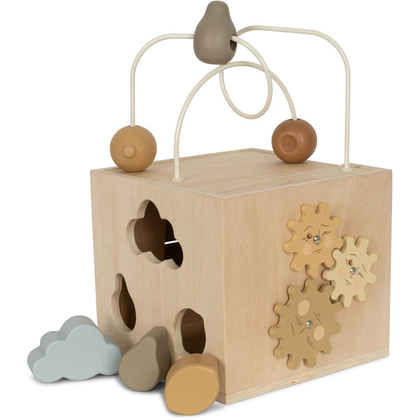 Konges Slojd Wooden Activity Cube Fsc- Konges Sløjd - 23 Aw - Wooden Toys For Babies