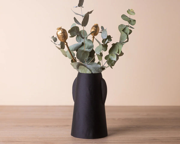 Copo Design Vase Sculpt Prato Ebony