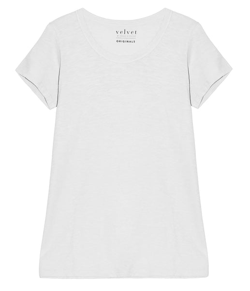 cashmere-fashion-store Velvet Baumwoll Shirt Tilly Kurzarm