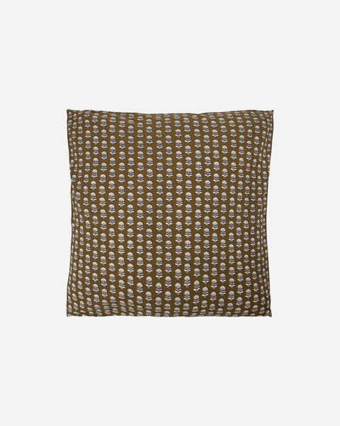 House Doctor Cushion Cover, Nero, Camel