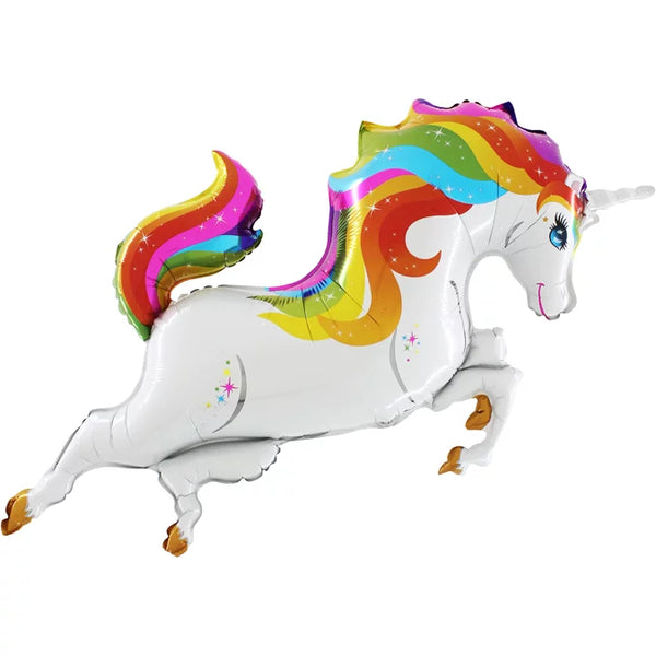 grabo Unicorn Body Rainbow - Foil Balloon - 36''