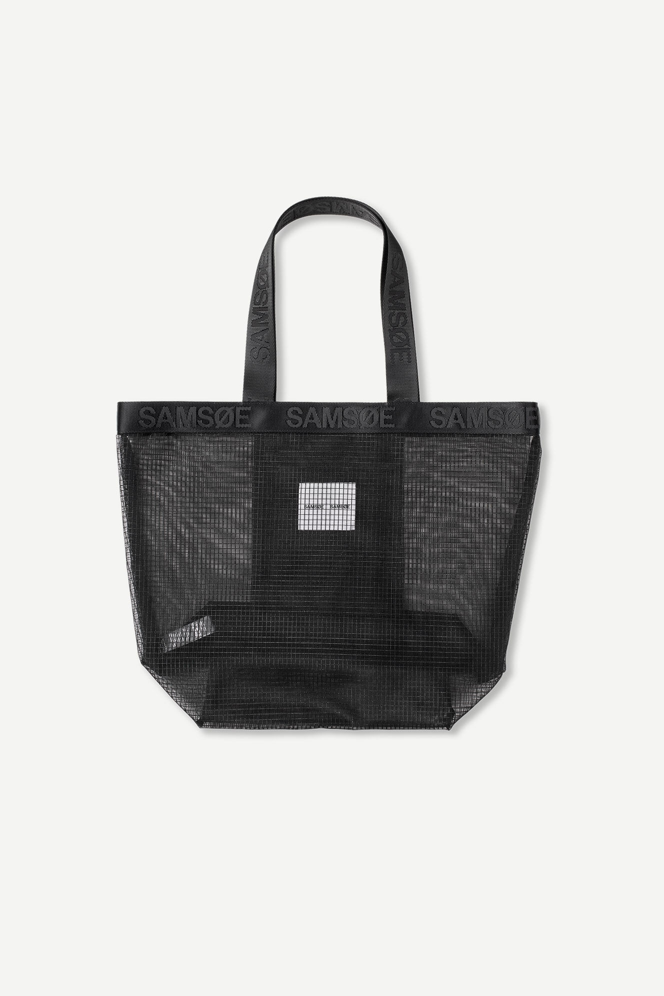 SamsoeSamsoe Black Mila Shopper 14869 Tote Bag