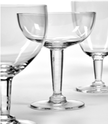 Serax Set of 4 champagne glasses - Take time