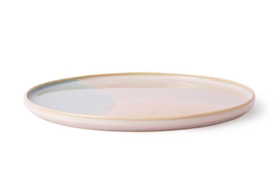 HK Living Gallery ceramics: side plate mint peach - set of 2