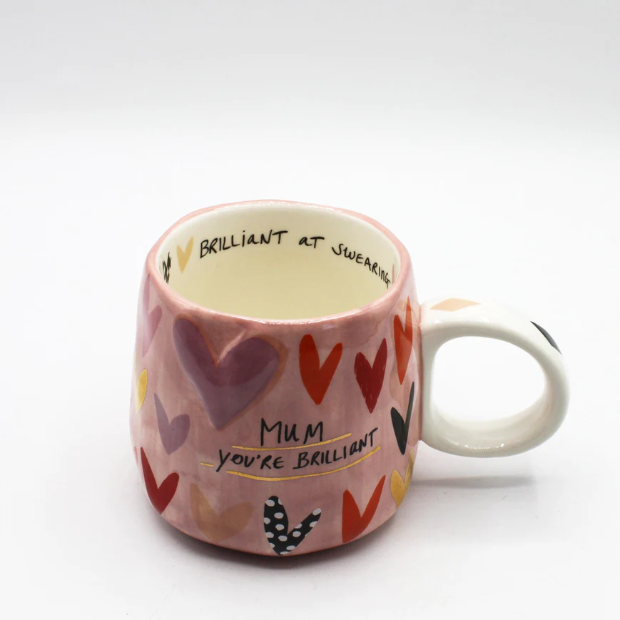 House of disaster Small Talk 'Mum You're Brilliant...Brilliant At Swearing' Cup
