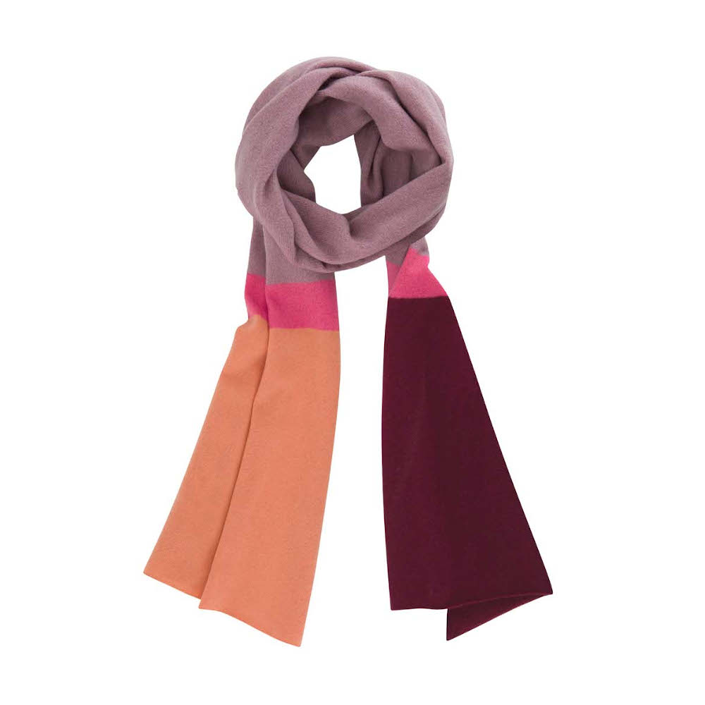 Remember Soft Scarf Made From Wool and Cashmere In Multi-Colours Vreni Design