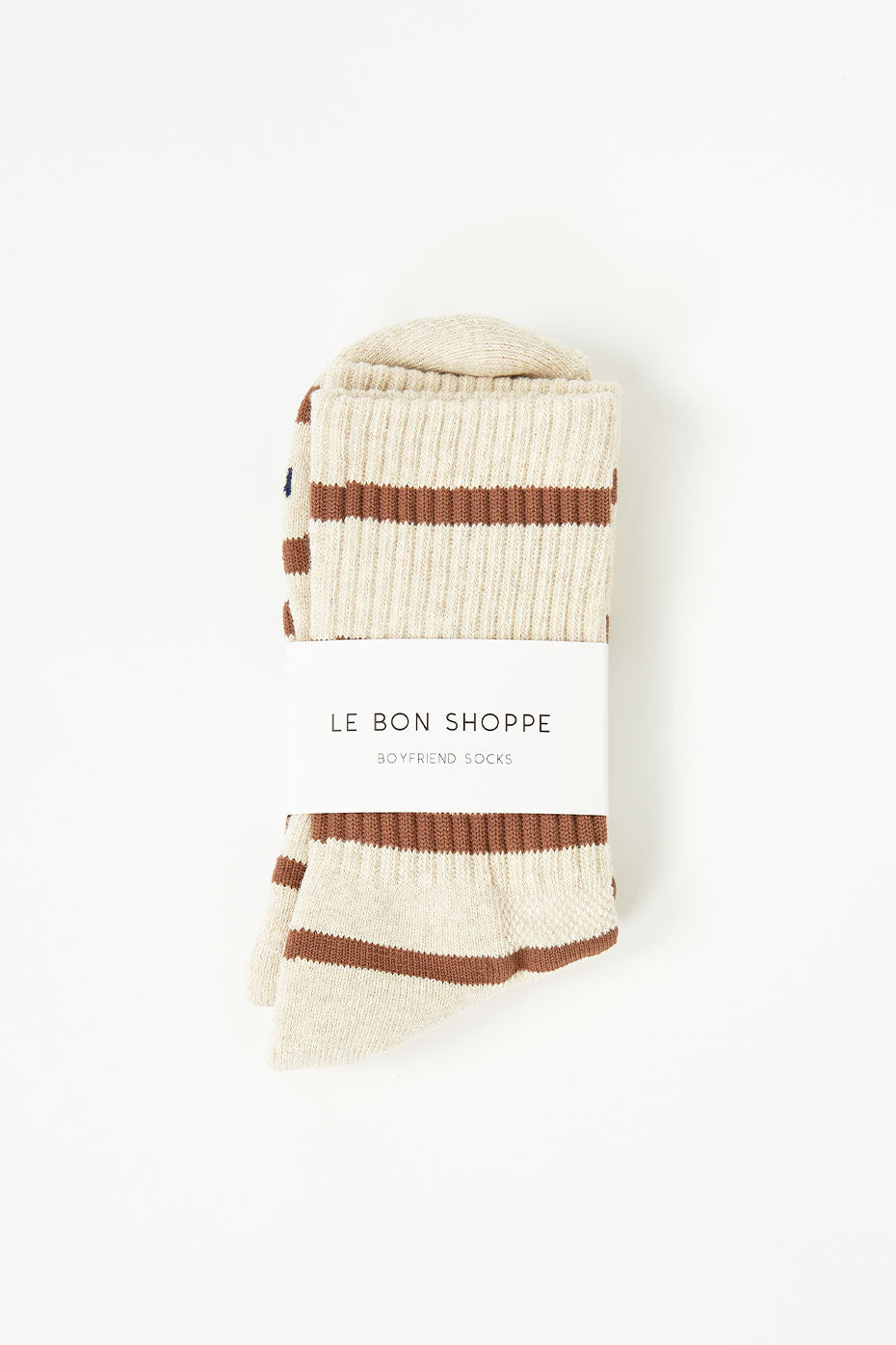 le-bon-shoppe-flax-stripe-boyfriend-socks