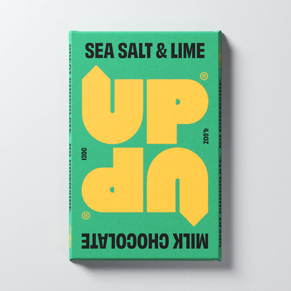 UP UP Sea Salt & Lime Chocolate Bar