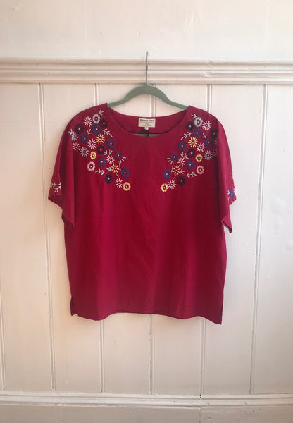 People Tree Embroidered Blouse