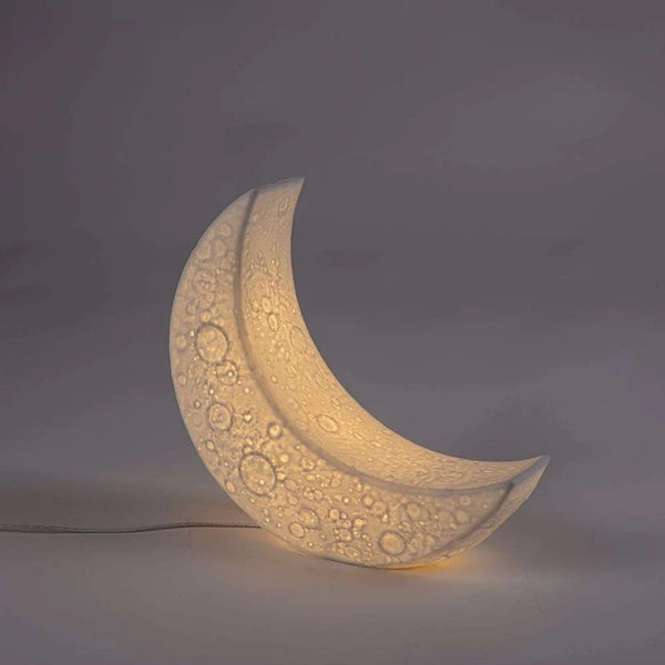 Seletti Lampada In Porcellana My Tiny Moon 14801