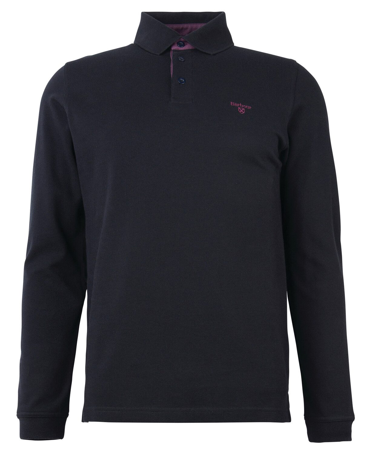 barbour-black-and-purple-long-sleeve-conforth-polo-shirt