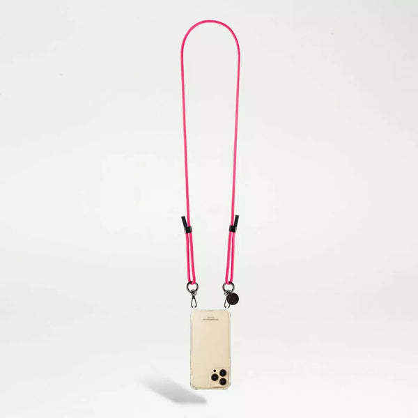 La coque française Nae Phone Cord - Pink Fluro