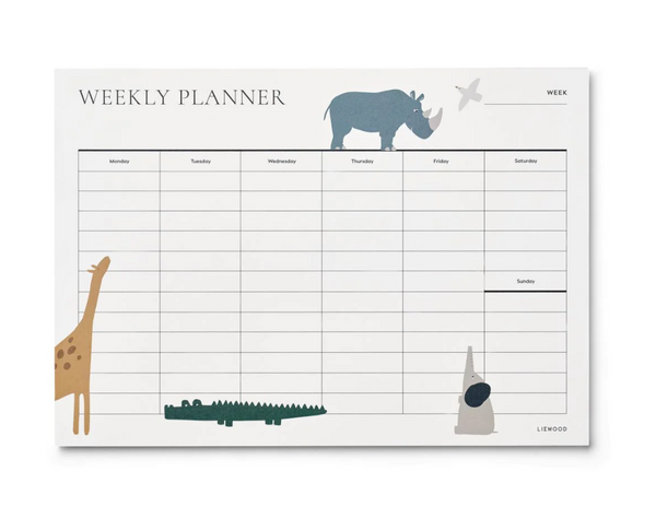 Liewood Kirby Weekly Planner - All Together / Sandy