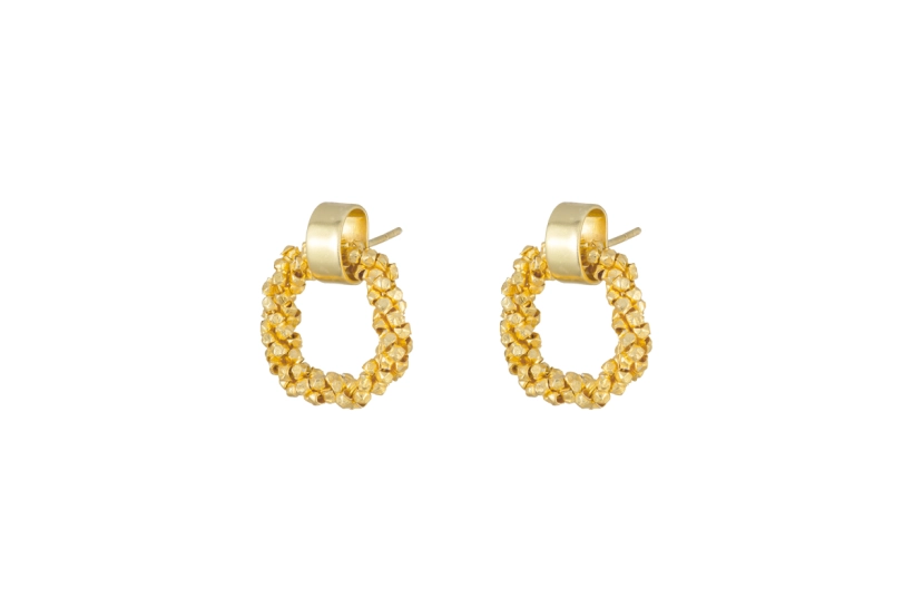 Nkuku Mula Earrings - Gold