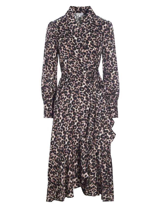Dea Kudibal Dea Kudibal - Vitah Silk Dress - Leopard