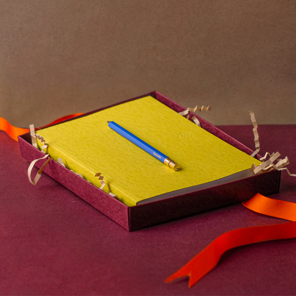 Papersmiths Limoncello Notebook And Pen Duo - Everyday Pen / Plain Paper