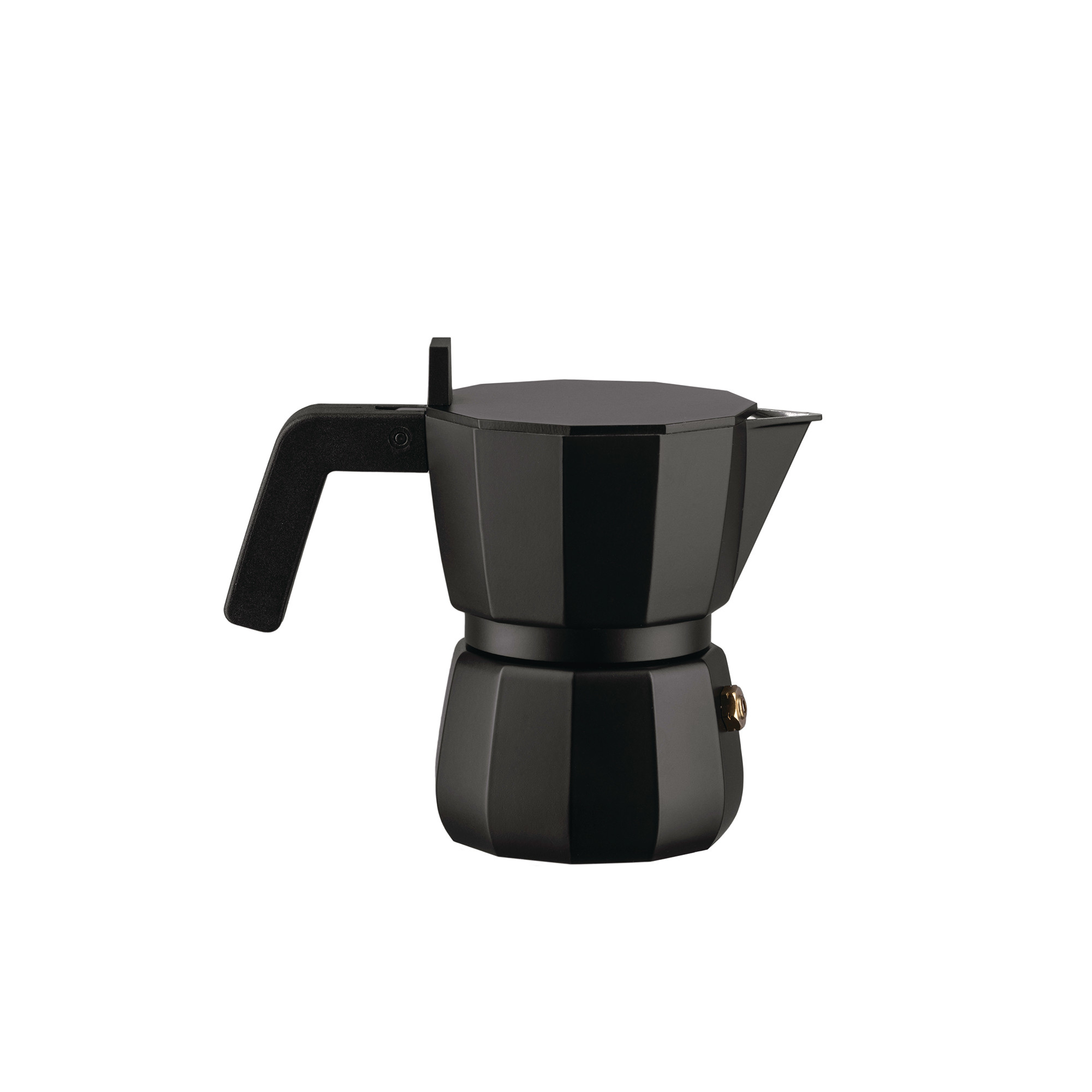 Alessi Black Moka 1 Cup Espresso Coffee Maker