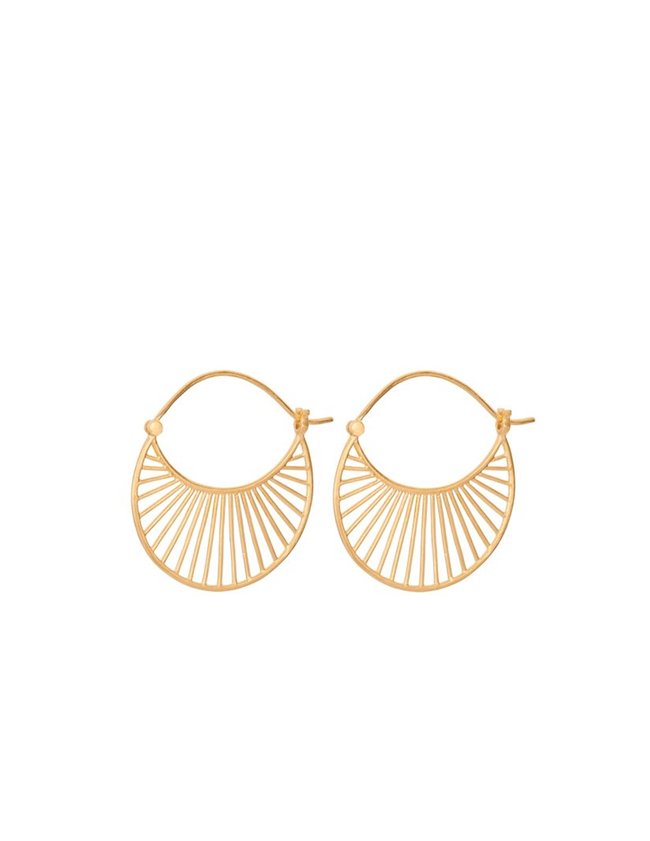 Pernille Corydon Pernille Corydon - Large Daylight Earrings - Gold