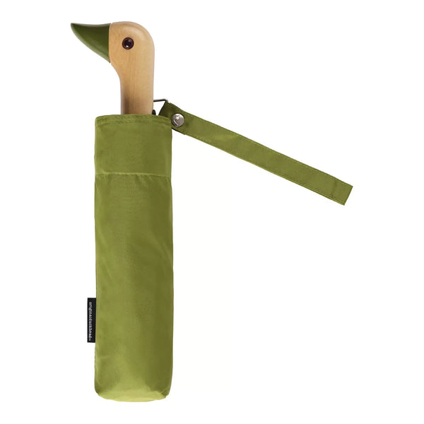Original Duckhead Olive Eco Friendly Wind Resistant Umbrella
