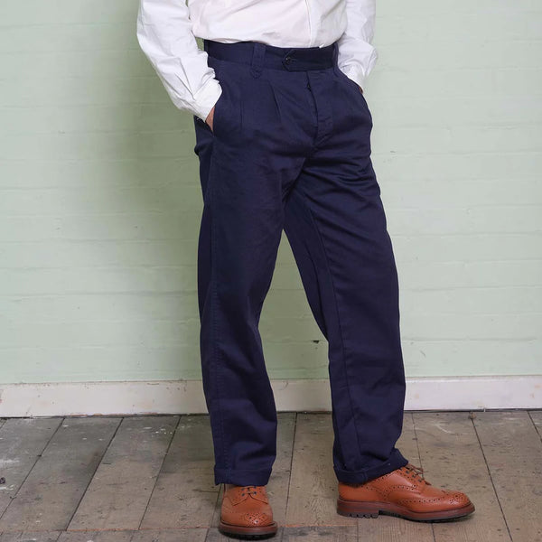 Yarmouth Oilskins Work Trouser Navy