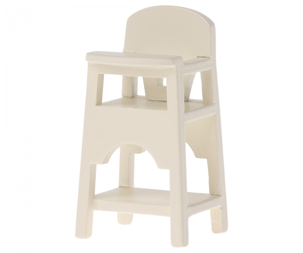 Maileg High Chair, Mouse- Off White