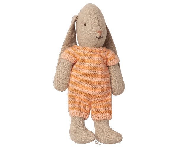 Maileg Micro Bunny In Knitted Suit