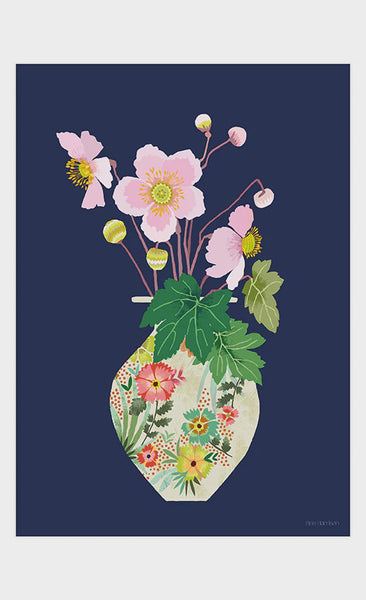 Brie Harrison  Japanese Anemone Art Print