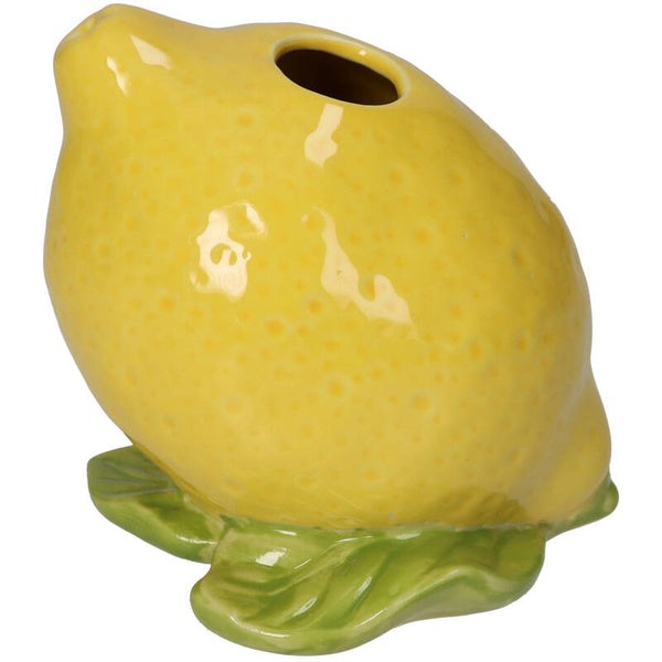 Kersten Lemon Earthenware Vase