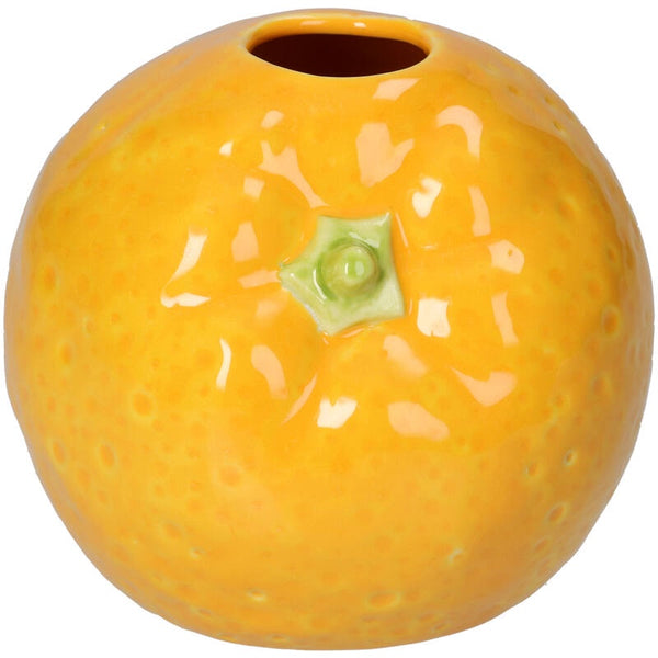 Kersten Orange Earthenware Vase