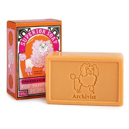 Archivist Charlotte Farmer Orange & Cinnamon Soap